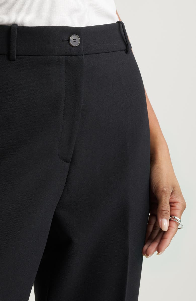 Open Edit The Icon Straight Leg Pants, Alternate, color, Black