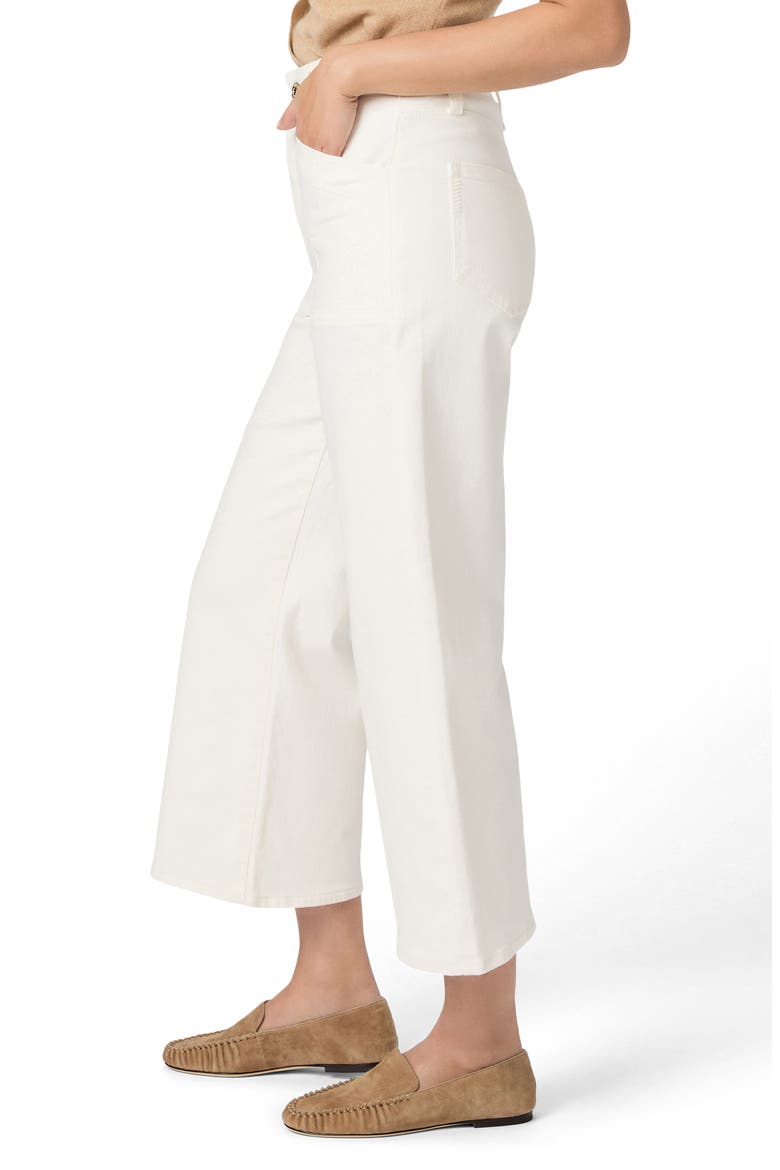 Anessa High Waist Ankle Wide Leg Jeans, Alternate, color, TONAL ECRU