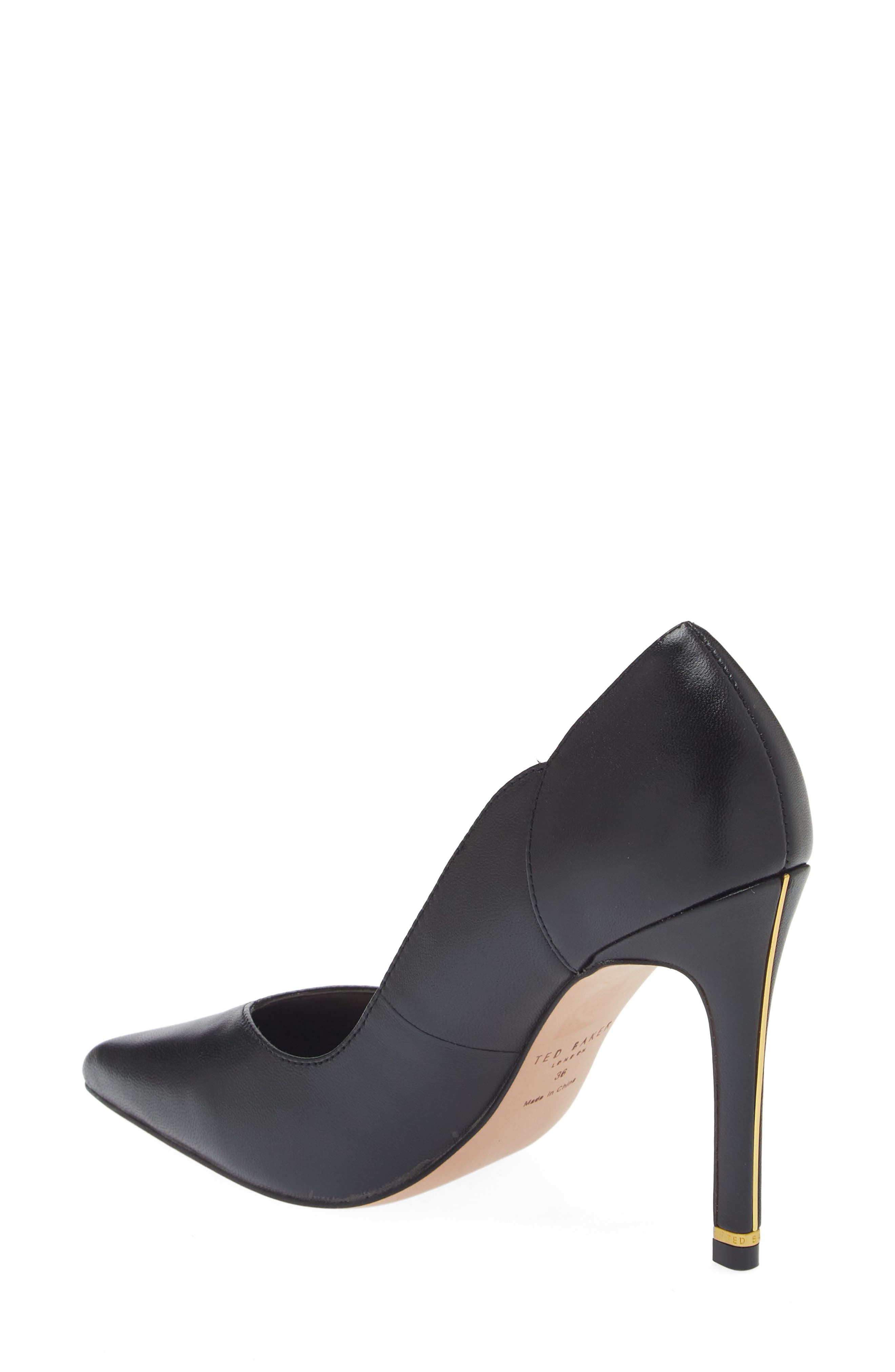 Ted Baker London Ornala Pointed Toe Pump, Alternate, color, Black