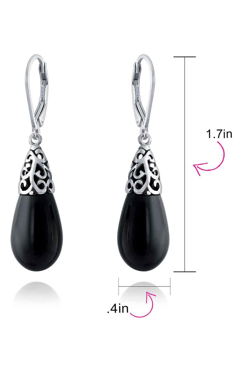 BLING JEWELRY Teardrop Filigree Earrings, Alternate, color, 