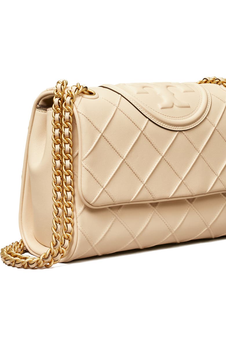 Tory Burch Fleming Soft Convertible Leather Shoulder Bag, Alternate, color,