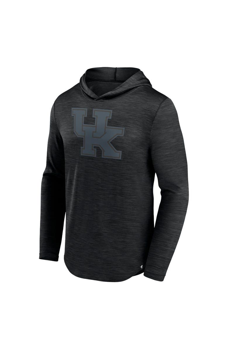 FANATICS Men's Fanatics Branded Heather Black Kentucky Wildcats Transitional Hoodie T-Shirt, Alternate, color, 