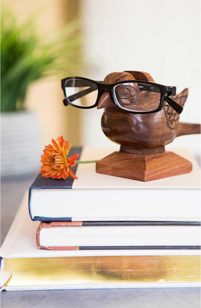 Matr Boomie Sparrow Eyeglass Holder Stand, Alternate, color, Brown