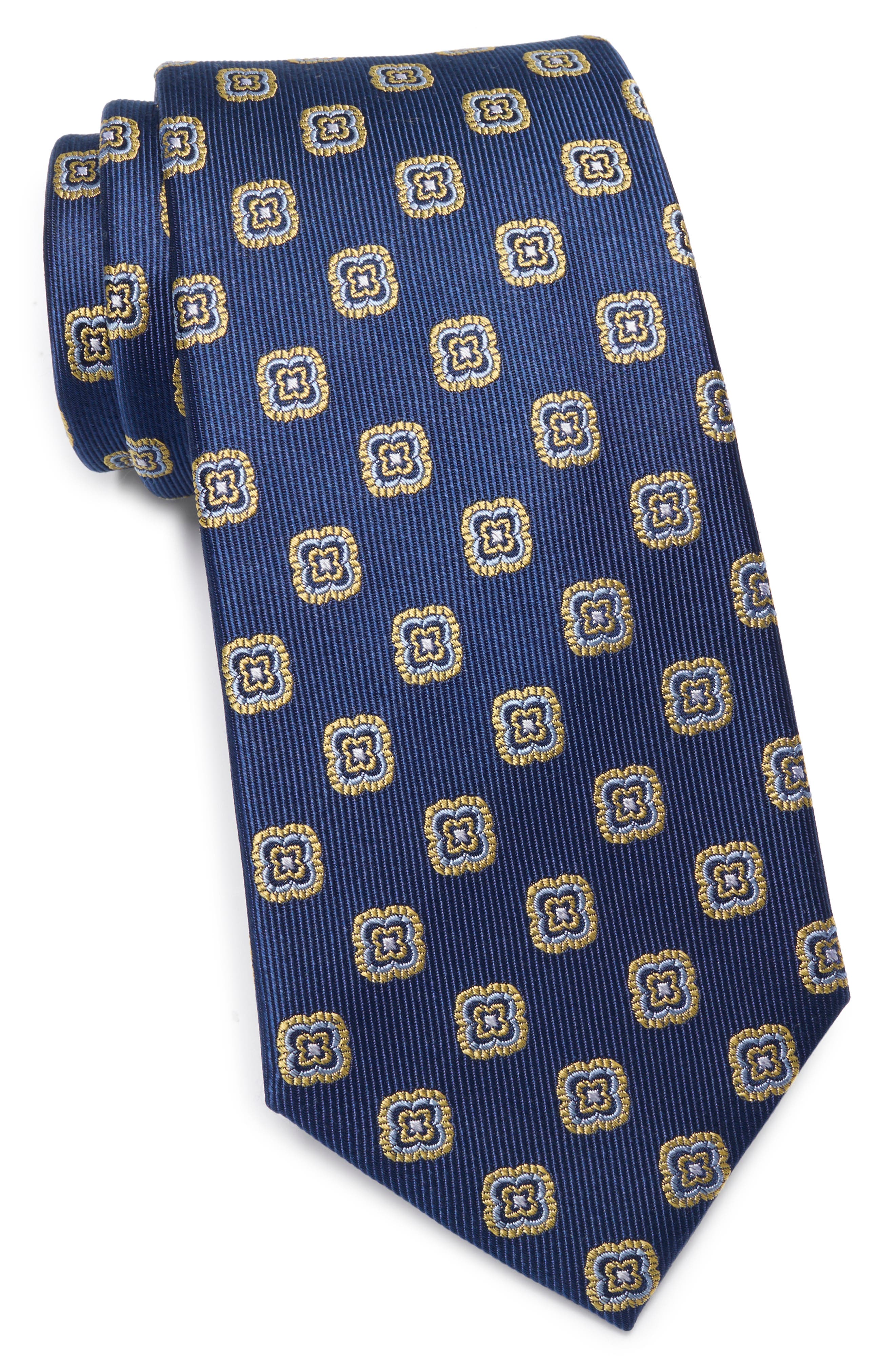 Duchamp Medallion Silk Tie