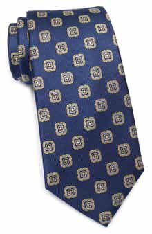 Duchamp Medallion Silk Tie