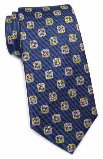 Duchamp Medallion Silk Tie