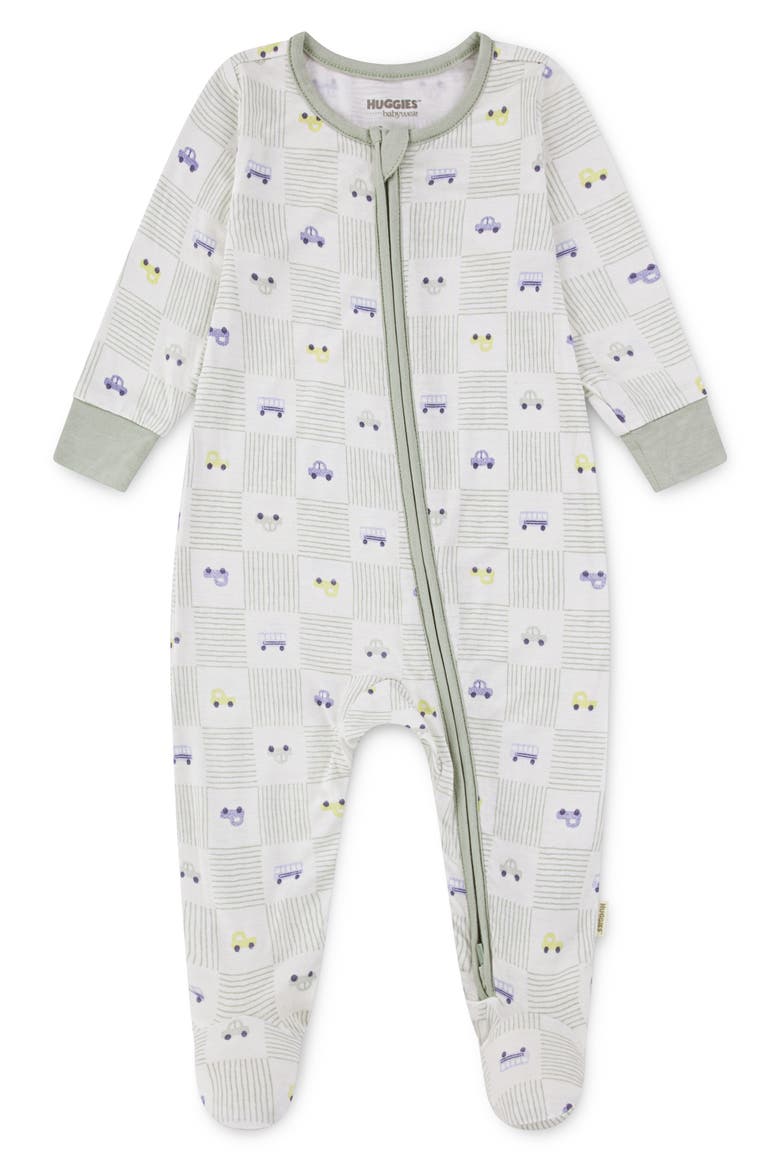 Print Footie, Main, color, HUGGIES SNOW WHITE