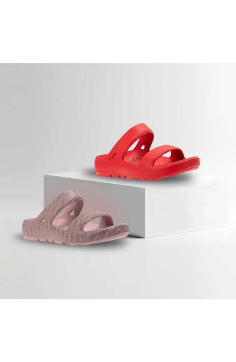 2-Pack Fusion Zest Slide Sandal