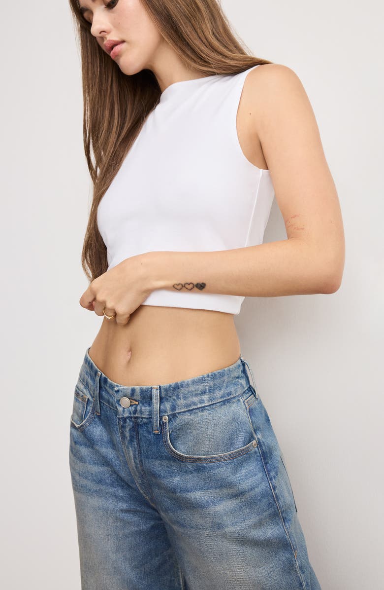 Good American Good '90s Relaxed Jeans, Alternate, color, Indigo927