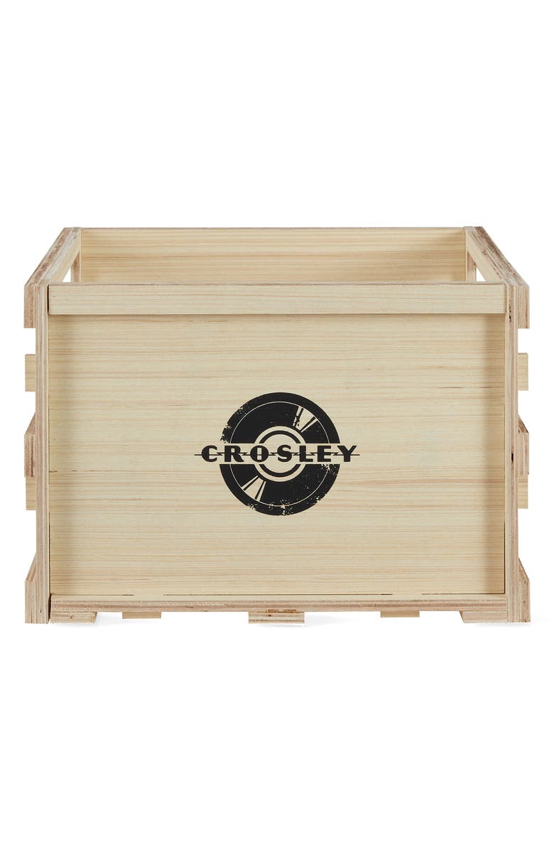 Crosley Radio Square Record Storage Crate, Alternate, color,