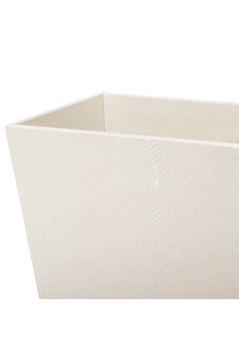 Raye Ivory Waste Basket, Alternate, color, IVORY