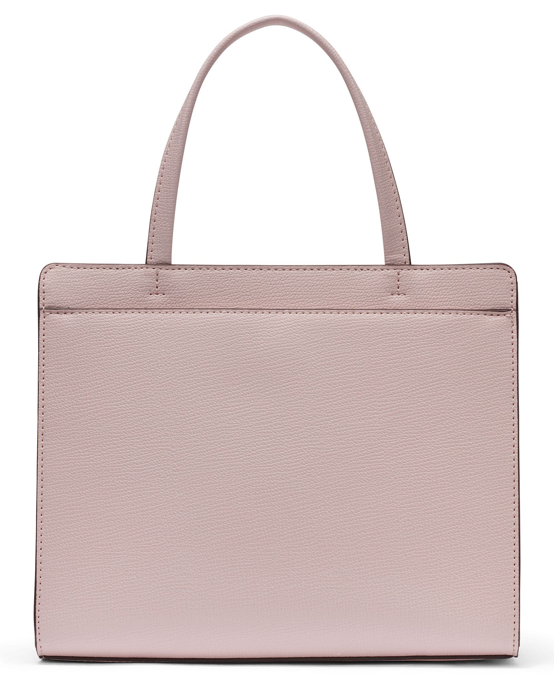 KARL LAGERFELD PARIS Maybelle Satchel with Choupette Hang Off, Alternate, color, Ballet Slipper