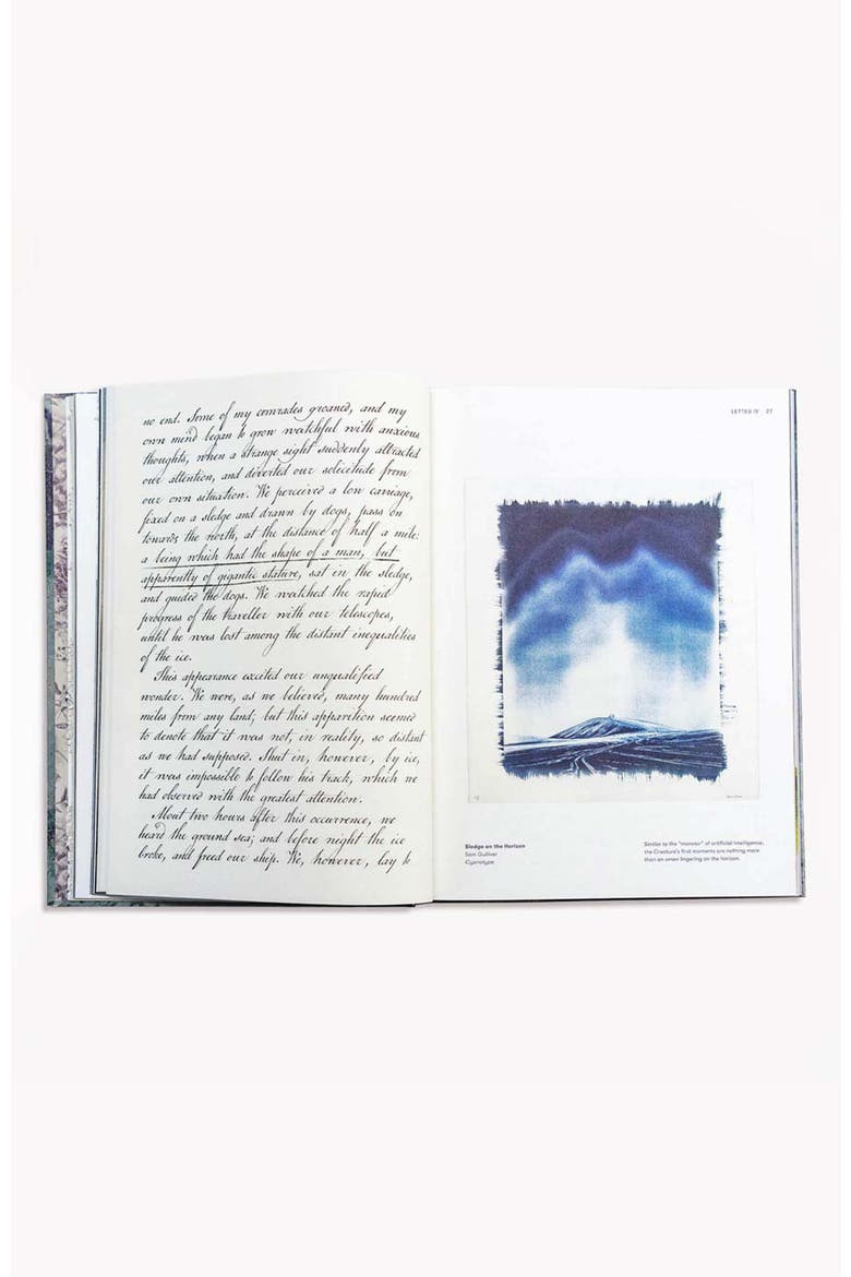 Frankenstein Art Novel Collector's Edition, Alternate, color, Blue