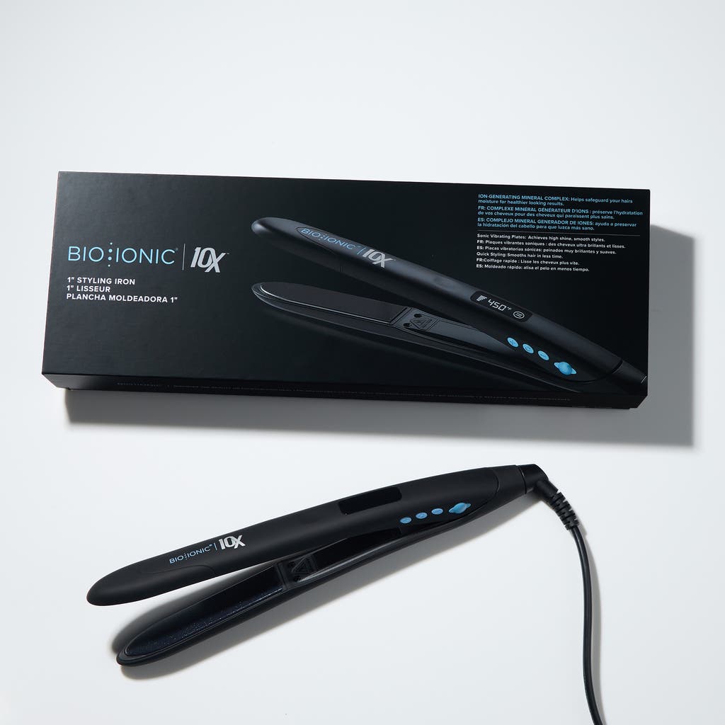Bio Ionic 10x 1-Inch Styling Iron in Black  product