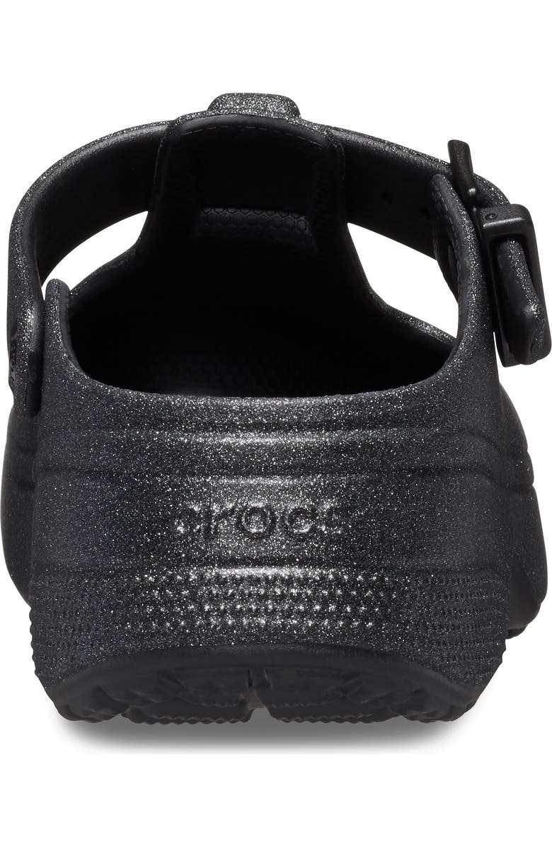 CROCS Classic Glitter Clog, Alternate, color, Black