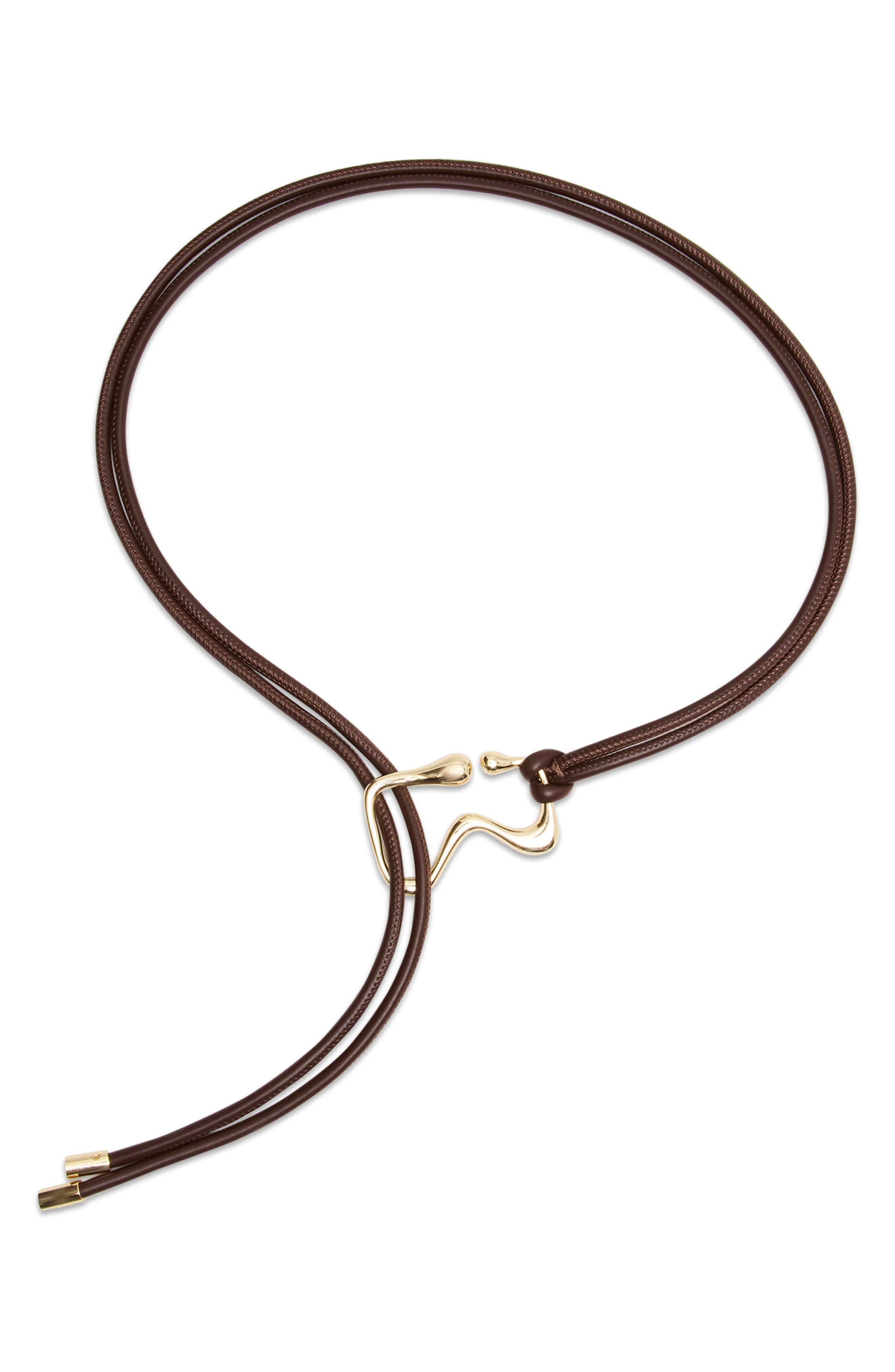 Steve Madden Faux Leather Belt