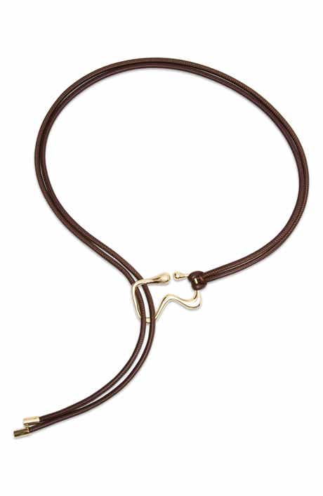 Steve Madden Faux Leather Belt