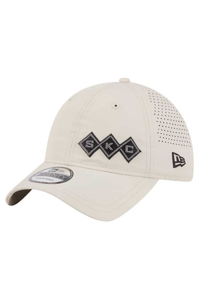 Men's New Era  Tan Sporting Kansas City Active 9TWENTY Adjustable Hat, Main, color, Tan