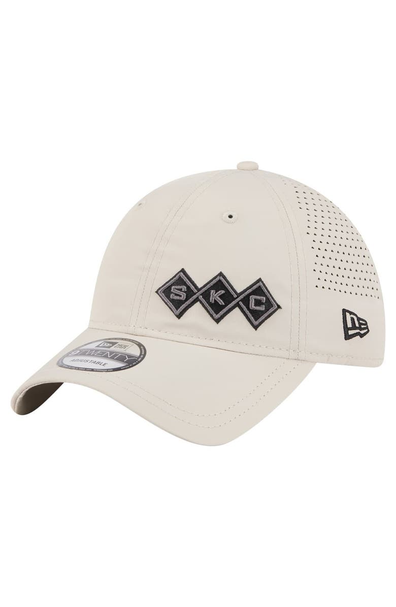 New Era Men's New Era  Tan Sporting Kansas City Active 9TWENTY Adjustable Hat, Main, color, Tan