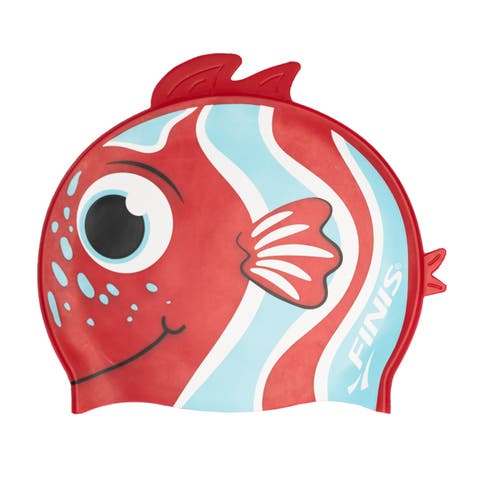 Animal Heads Silicone Swim Cap for Kids Fun 3D Animal Designs Snug Fit Chlorine Protection