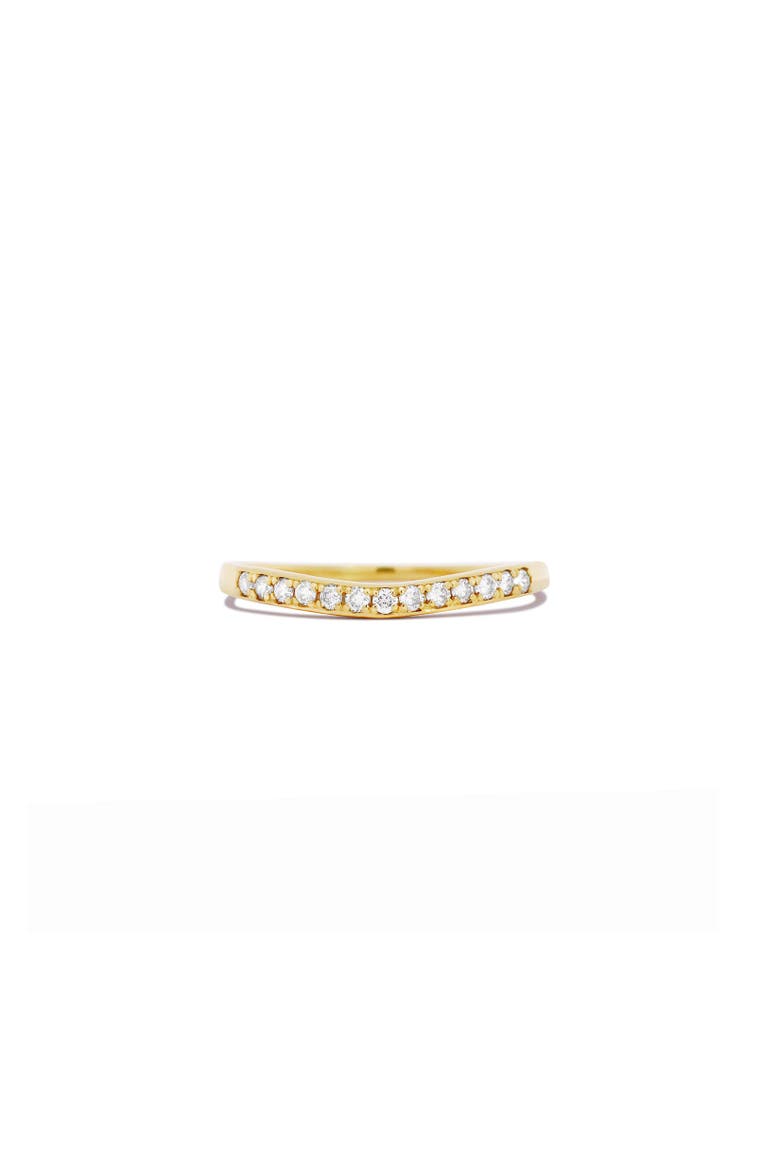 Diamond Dip Band, Main, color, Yellow Gold