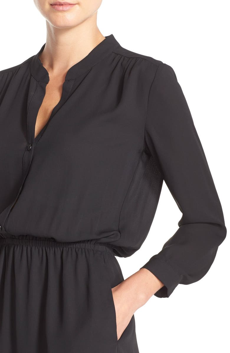 Charles Henry Crepe Shirtdress, Alternate, color,