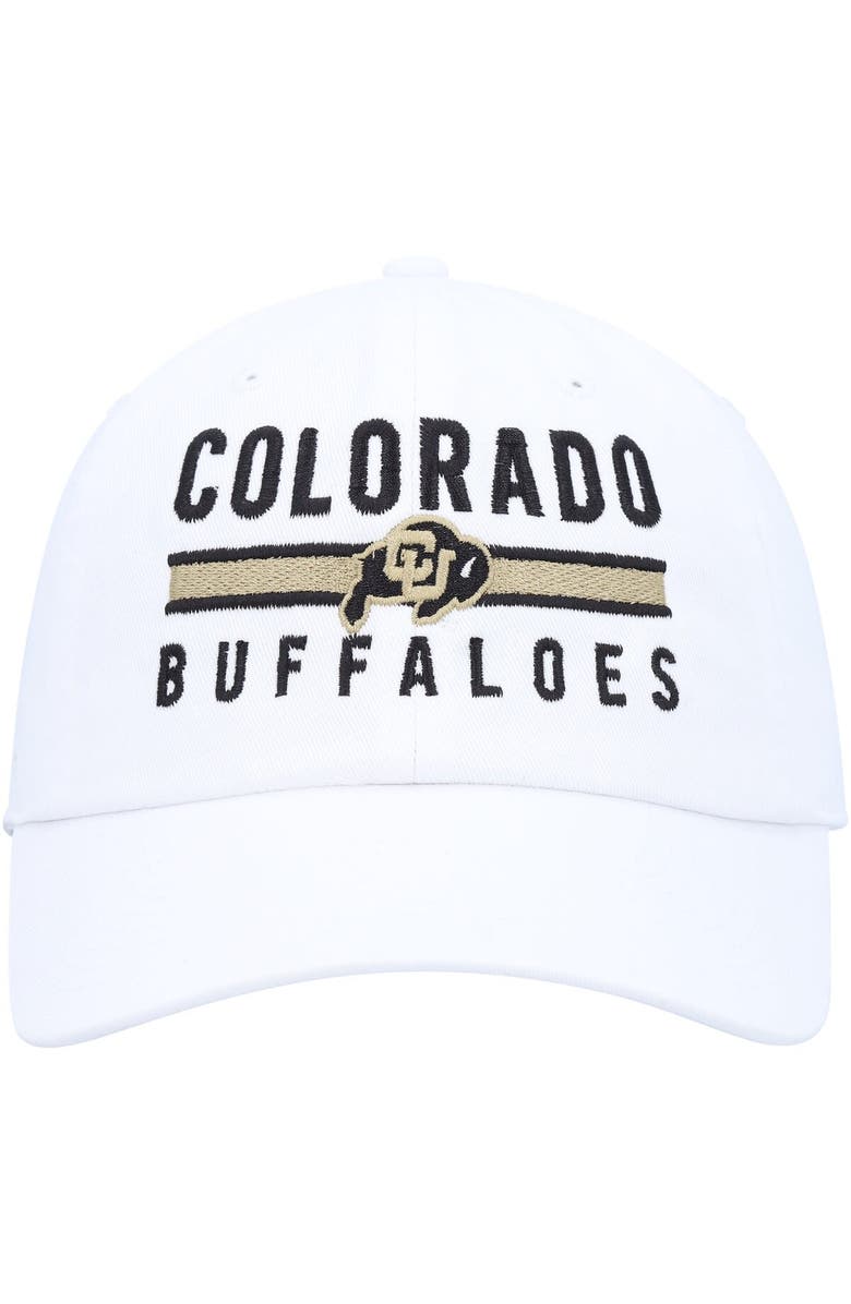 AHEAD Men's Ahead White Colorado Buffaloes Largo Adjustable Hat, Alternate, color, 