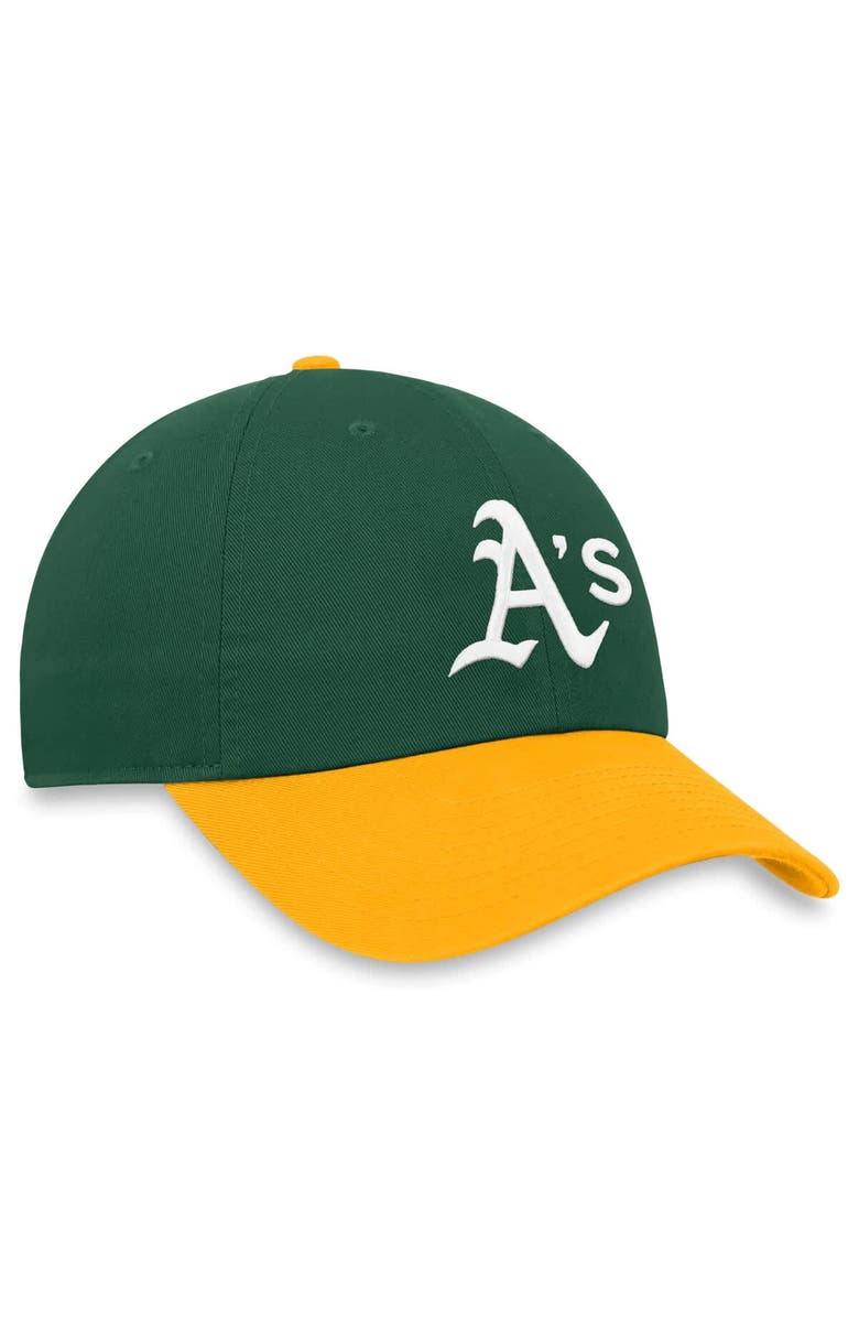 Nike Men's Nike Green/Gold Athletics Club Adjustable Hat, Alternate, color, Green