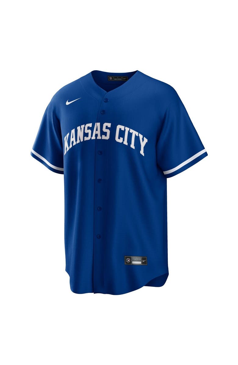 Nike Men's Nike Royal Kansas City Royals Alternate Replica Team Jersey, Alternate, color, 