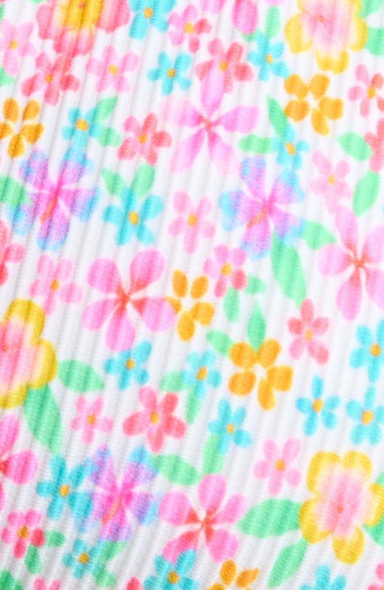 Kulani Kinis Beaded Rib Triangle Bikini Top, Alternate, color, Field Trip