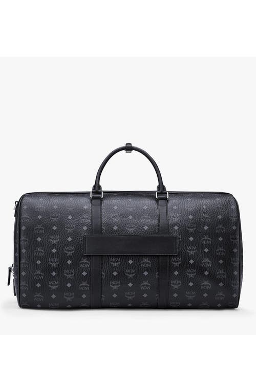 Mcm Ottomar Weekender Bag In Black