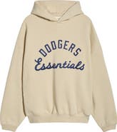 Fear of God Essentials x MLB Dodgers Sport Cotton Blend Graphic Hoodie