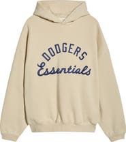 Fear of God Essentials x MLB Dodgers Sport Cotton Blend Graphic Hoodie