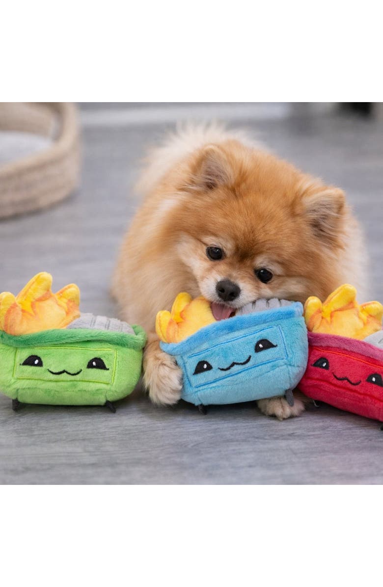 SnugArooz 3 Pack Plush Dog Toys, Alternate, color, Multicolored