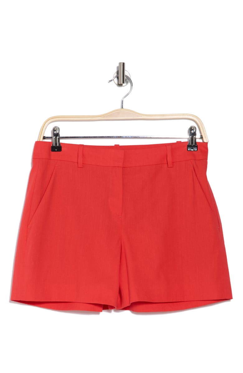 Theory Lynie Linen Blend Shorts, Alternate, color,