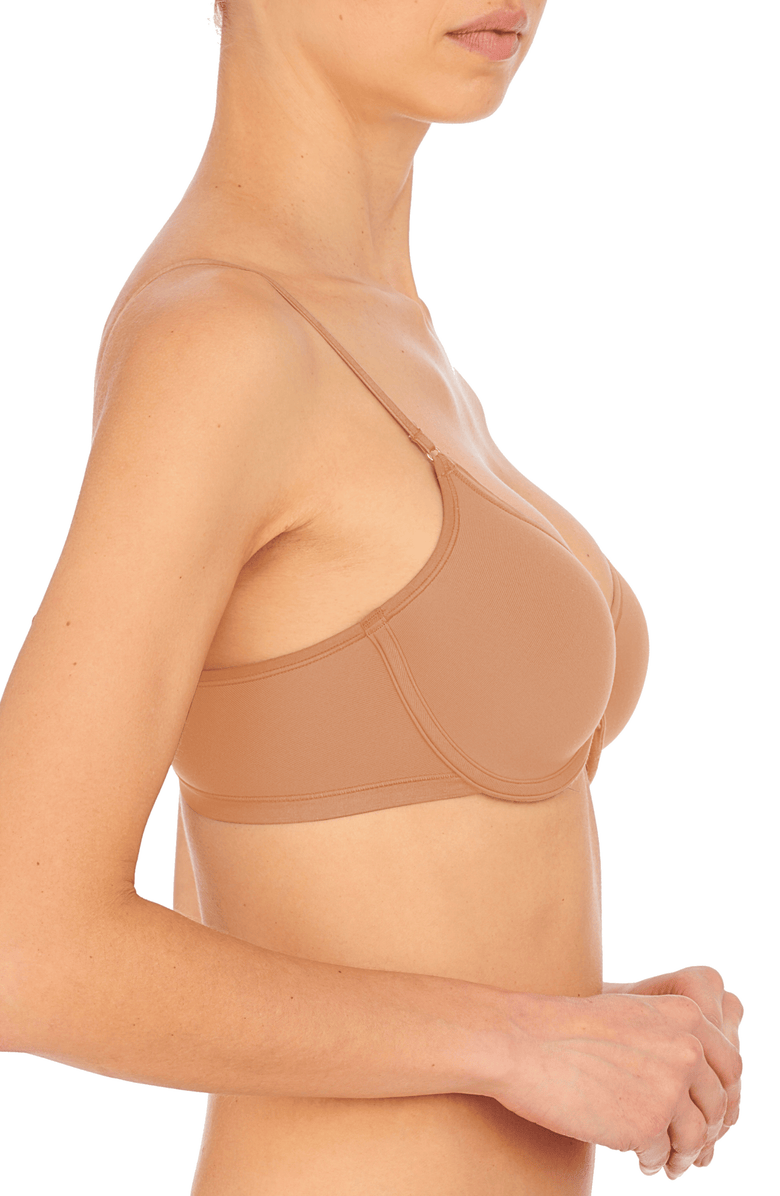 Natori Understated Underwire T-Shirt Bra, Alternate, color, Macchiato