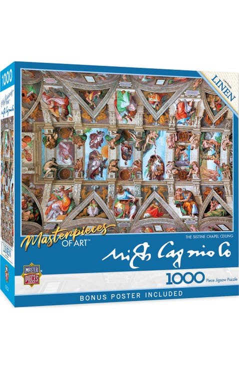 Sistine Chapel Ceiling 1000 Piece Puzzle