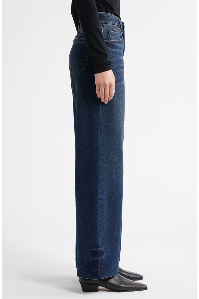 Sam High Waist Wide Leg Jeans, Alternate, color, INDIGO ARTISANAL