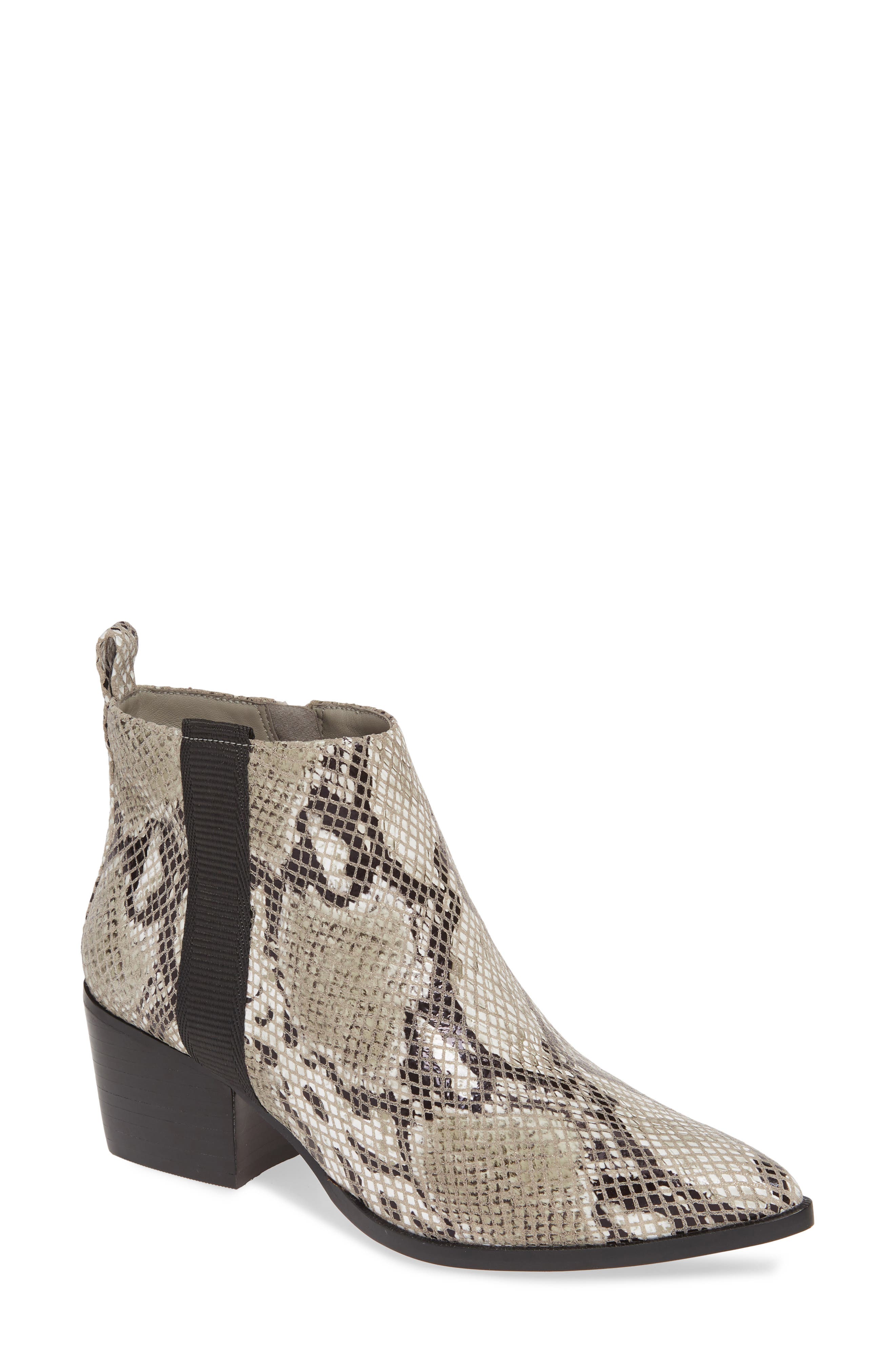Sevilla II Bootie, Main, color, SNAKE PRINT LEATHER