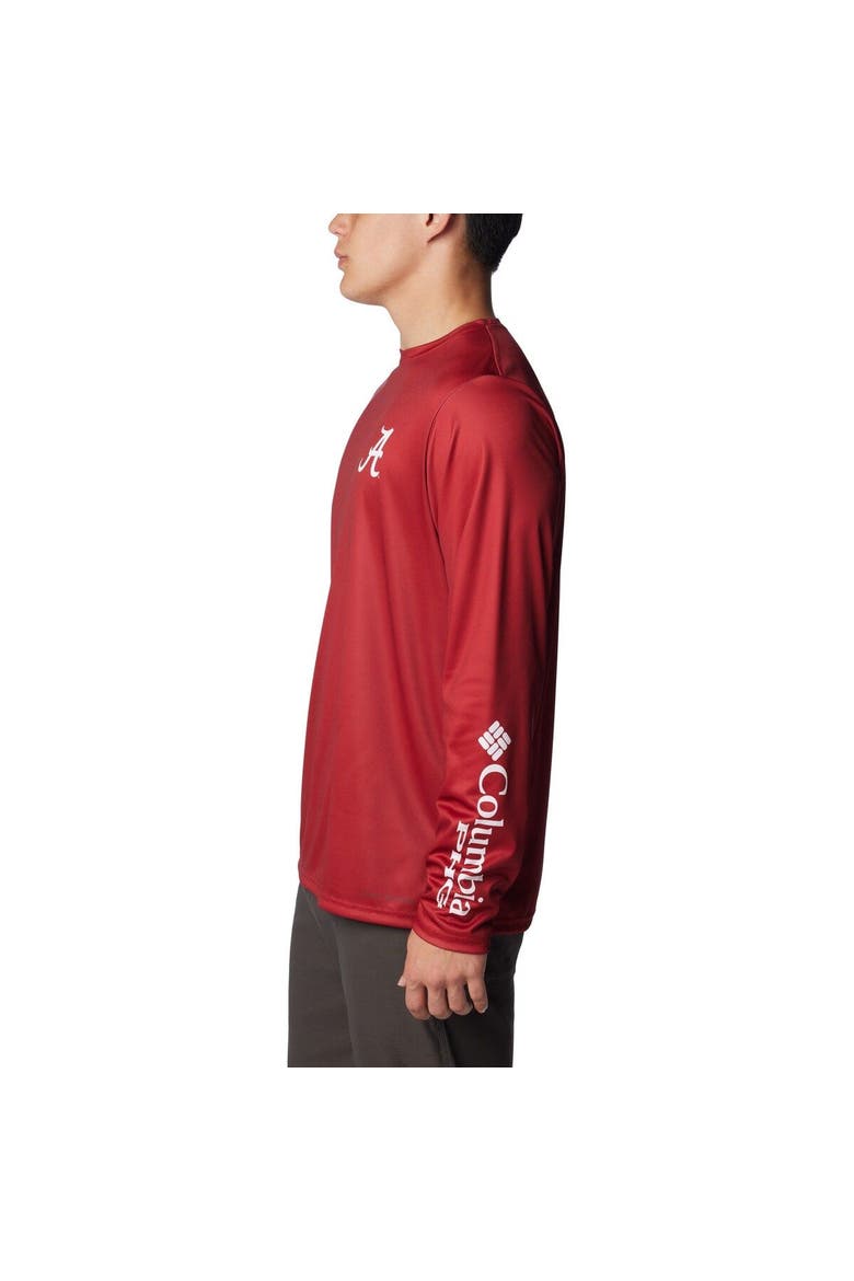 Men's Columbia Crimson Alabama Crimson Tide Terminal Shot Omni-Shade Long Sleeve T-Shirt, Alternate, color, Crimson
