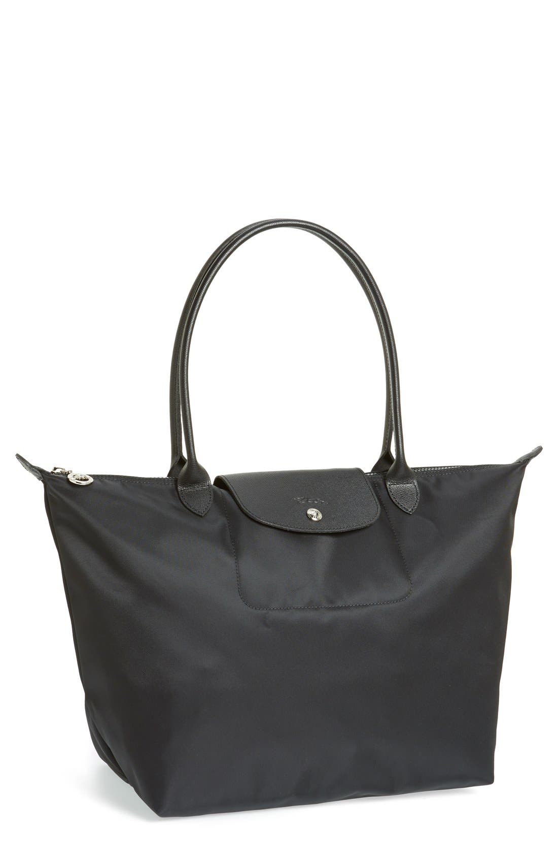 Longchamp 'Large Le Pliage Neo' Nylon Tote, Main, color, 