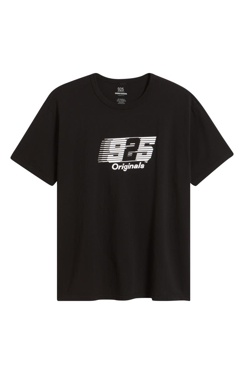 925 Originals Marathon Graphic Print T-Shirt, Alternate, color, Black