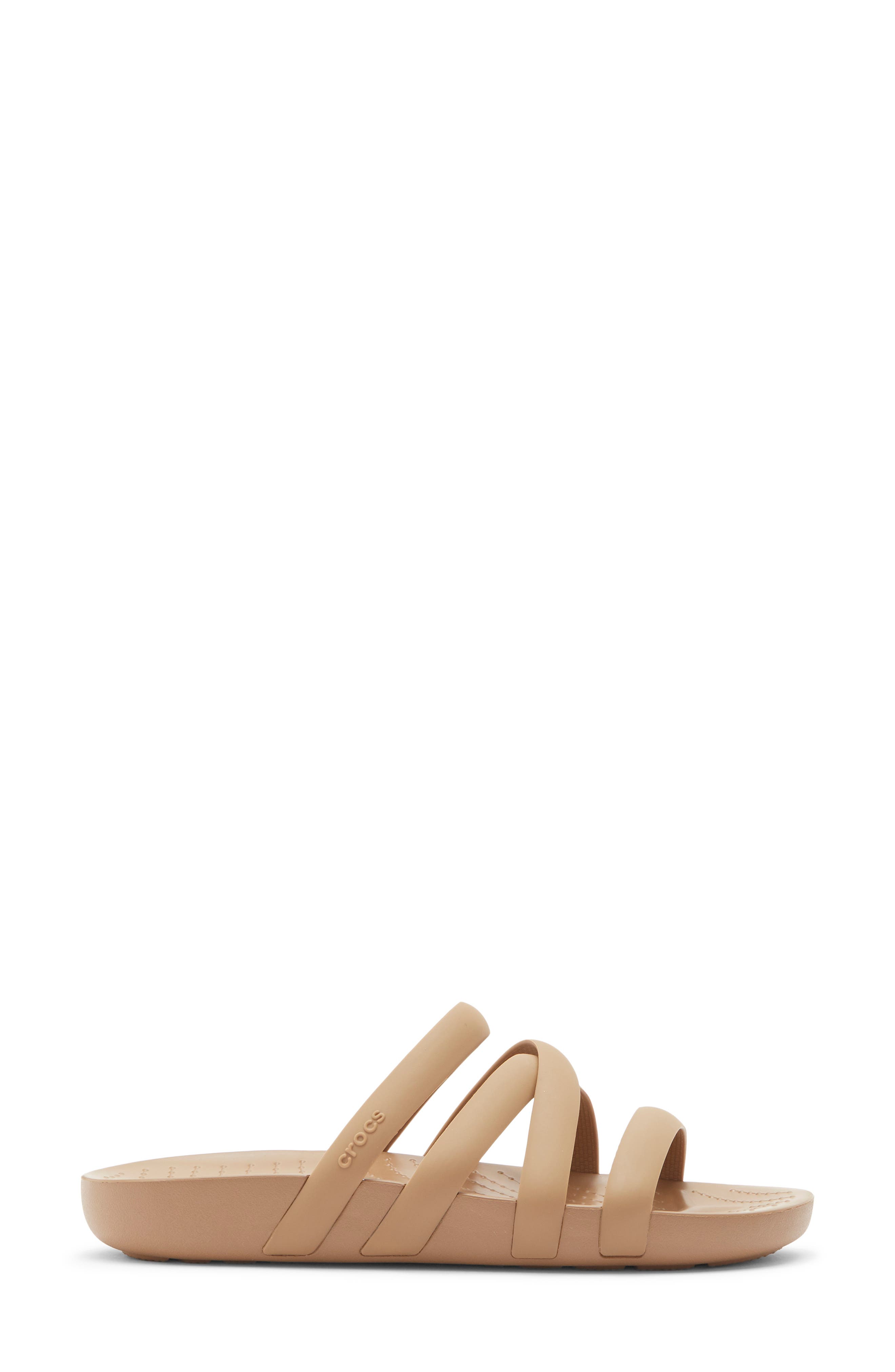 Splash Strappy Slide Sandal, Alternate, color, SEPIA