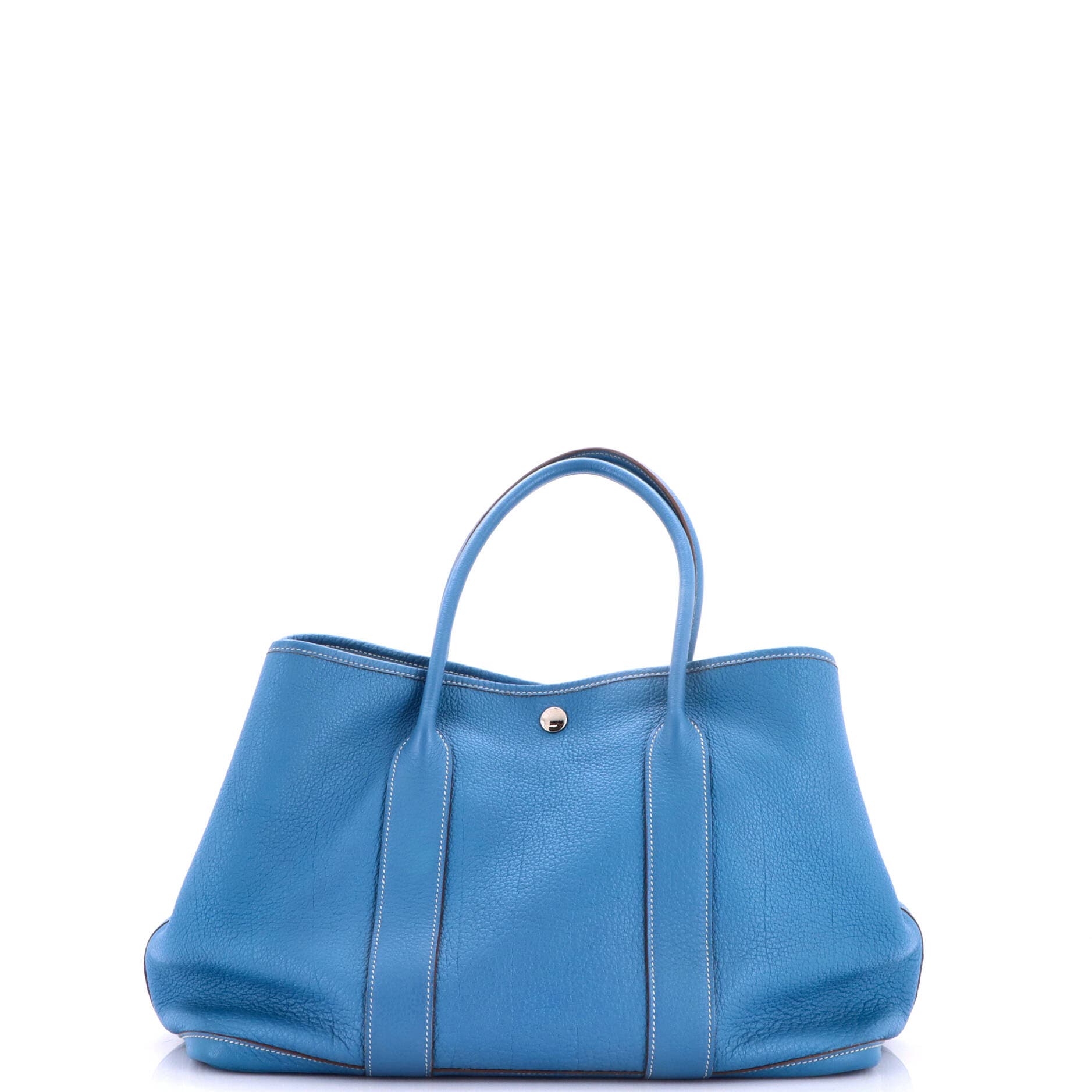 Garden Party Tote Leather 36, Alternate, color, Blue