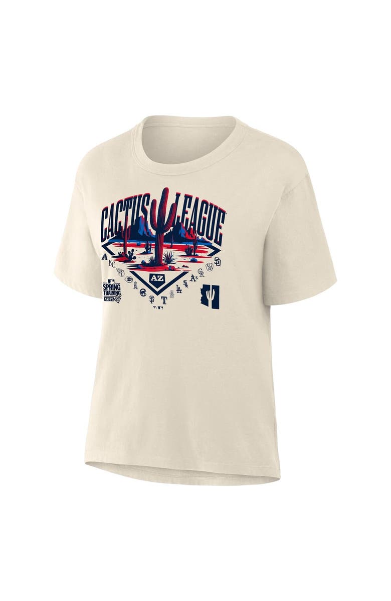 FANATICS Women's Fanatics Cream 2026 Spring Training Cactus League Relaxed Hip Legacy T-Shirt, Alternate, color, Cream