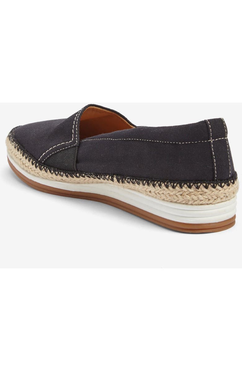 Comfortview The Spencer Slip On Flat, Alternate, color, Black