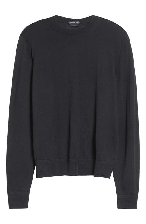 Fine Gauge Cashmere & Silk Sweater