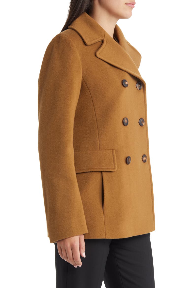 Ali Wool Peacoat (Nordstrom Exclusive), Alternate, color, VICUNA