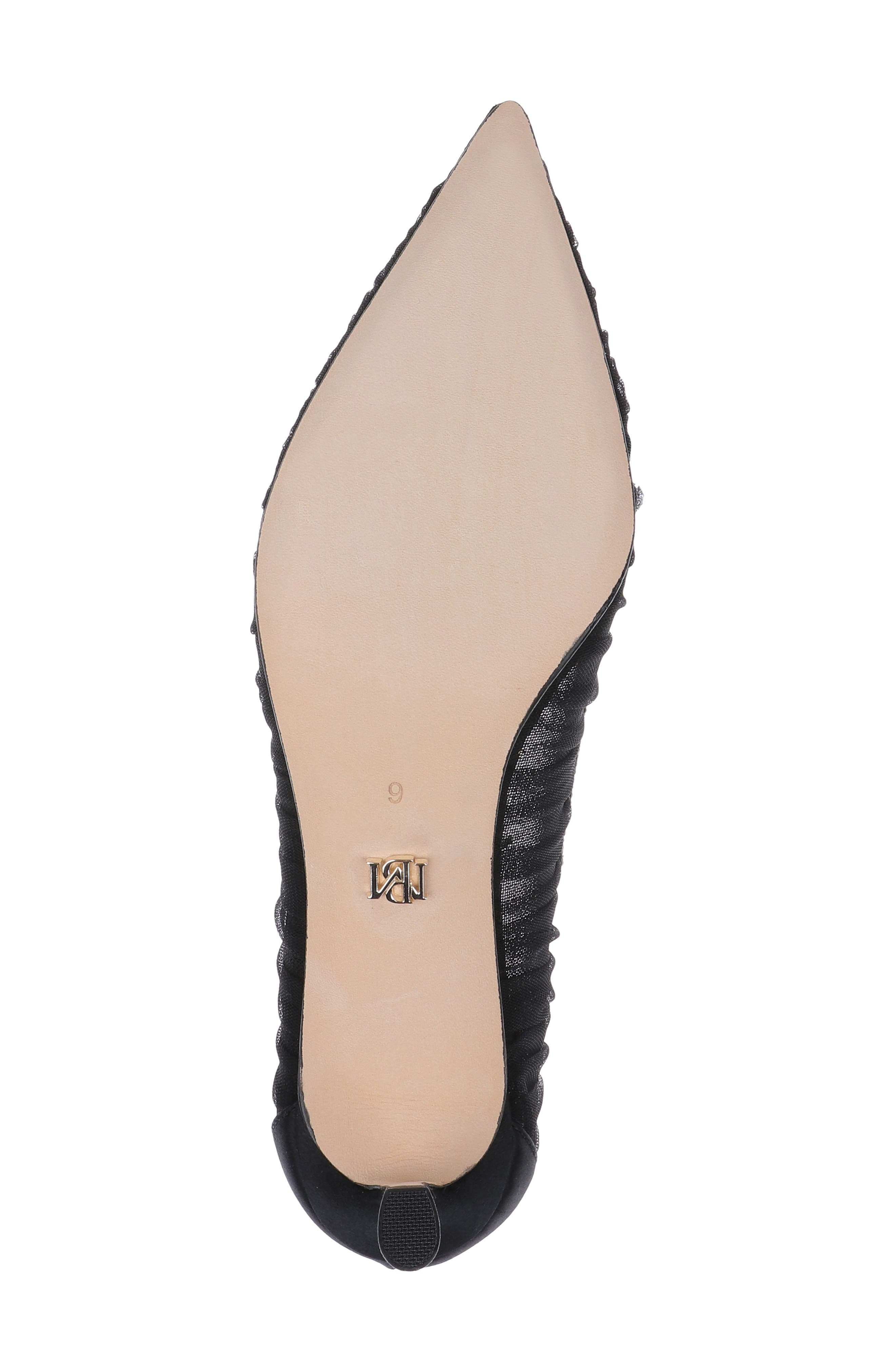 Raylee Pointed Toe Pump, Alternate, color, BLACKSATIN