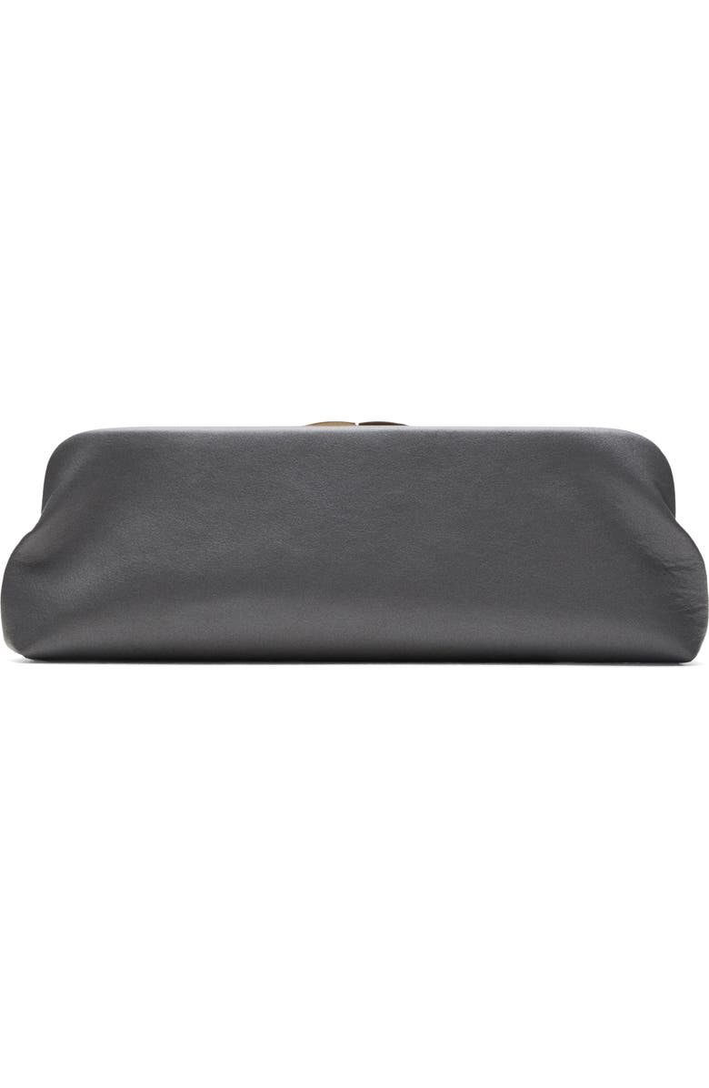 MANGO Selection Leather Clutch, Main, color,